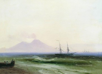 イワン・コンスタンティノヴィチ・アイヴァゾフスキー Painting - 海景 1878 ロマンチックなイワン・アイヴァゾフスキー ロシア